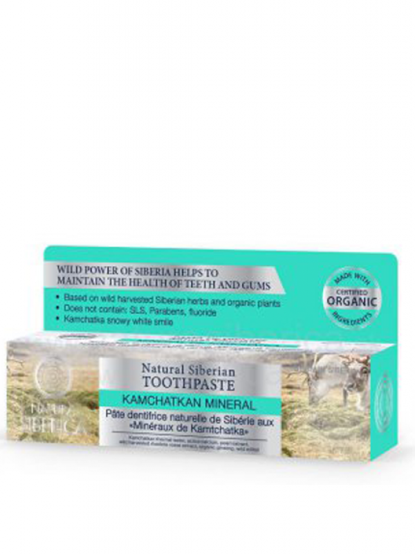 Prírodná zubná pasta - Kamčatský minerál NATURA SIBERICA 100 ml