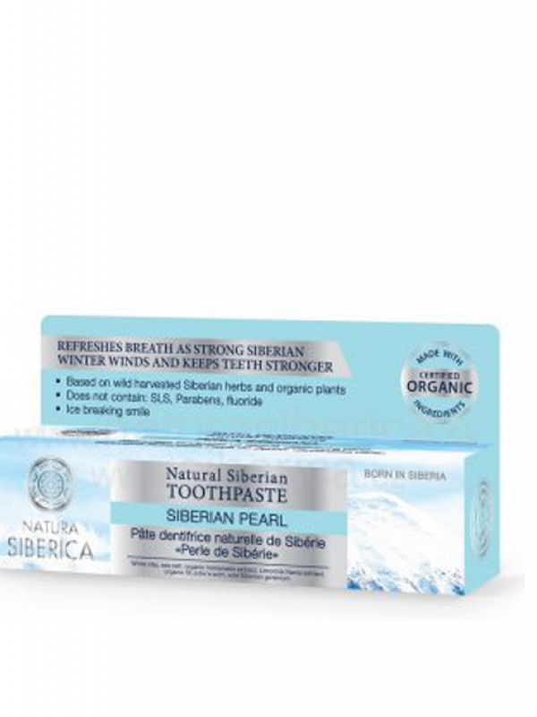 Prírodná zubná pasta - Sibírska perla NATURA SIBERICA 100 ml