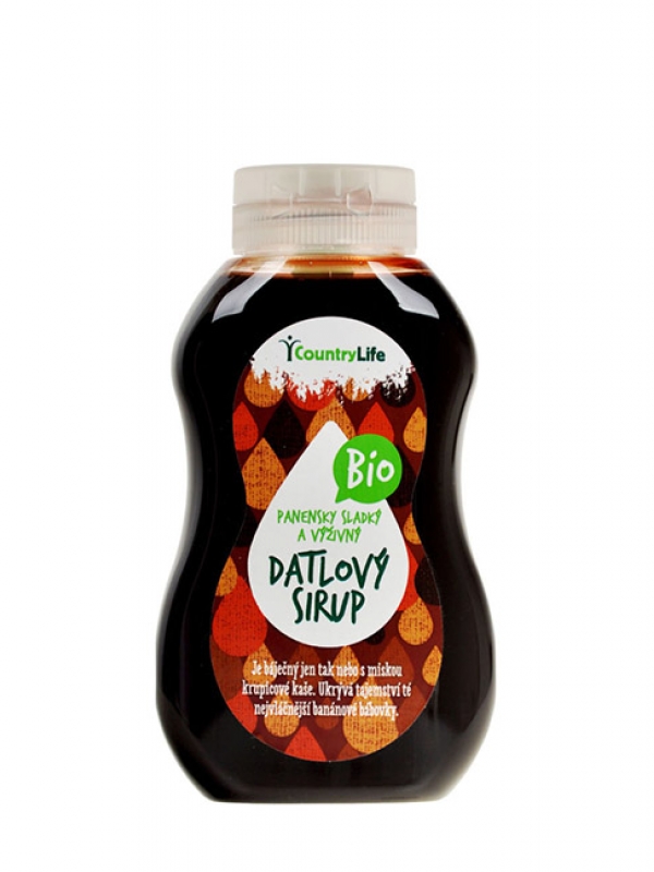 Sirup datlový BIO COUNTRY LIFE 250ml