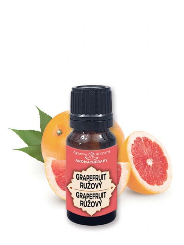 100% Esenciálny olej - grapefruit ALTEVITA 10 ml
