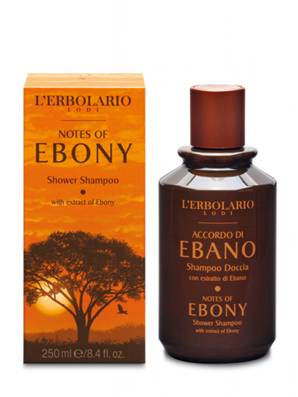 Accordo di Ebano pánsky sprchový šampón L Erbolario 250 ml