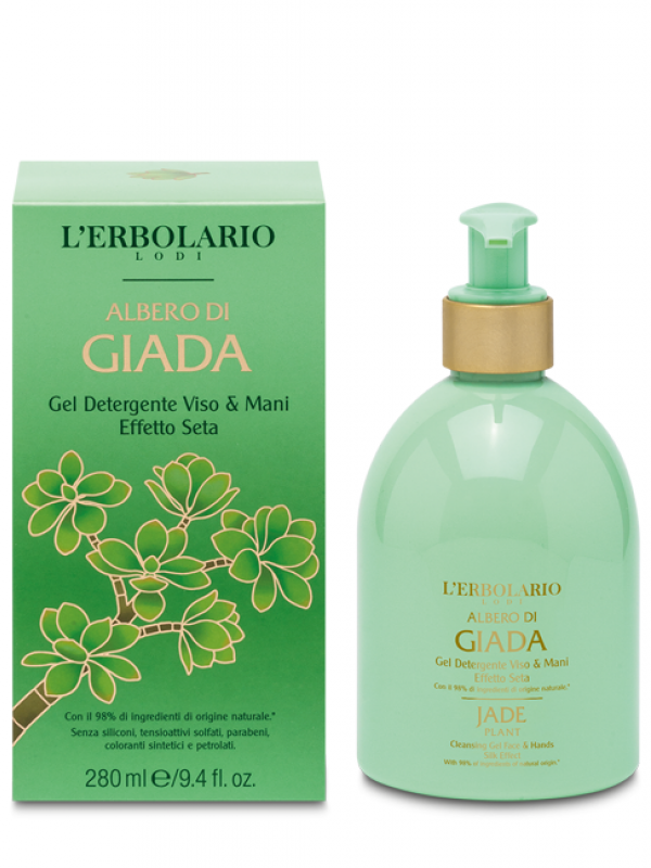 Albero di Giada čistiaci gél na tvár a ruky L Erbolario 280 ml