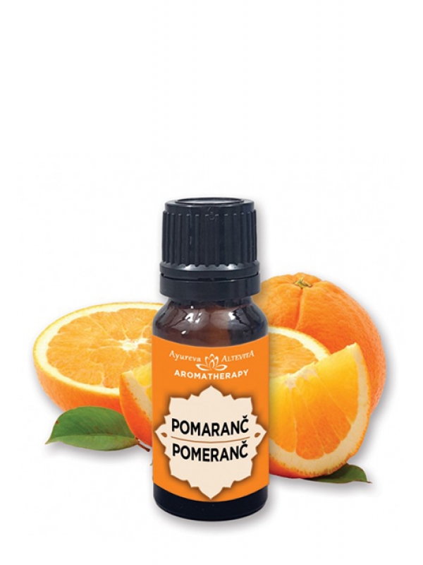 100% esenciálny olej - pomaranč ALTEVITA 10 ml