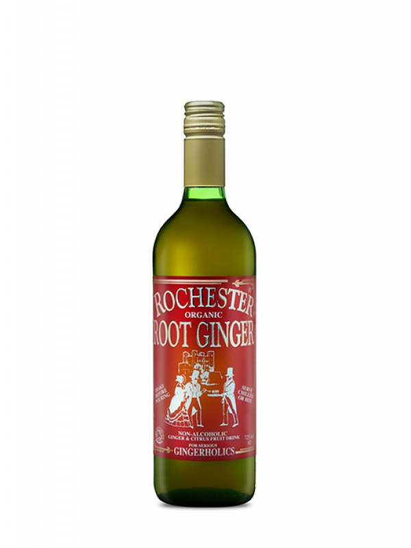 Zázvorový nápoj - nealkoholický Rochester Ginger Organic Root 725 ml