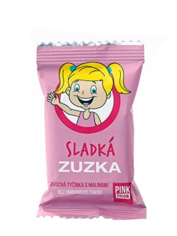 E-shop Sladká Zuzka - malinová tyčinka PINK ONION 20 g