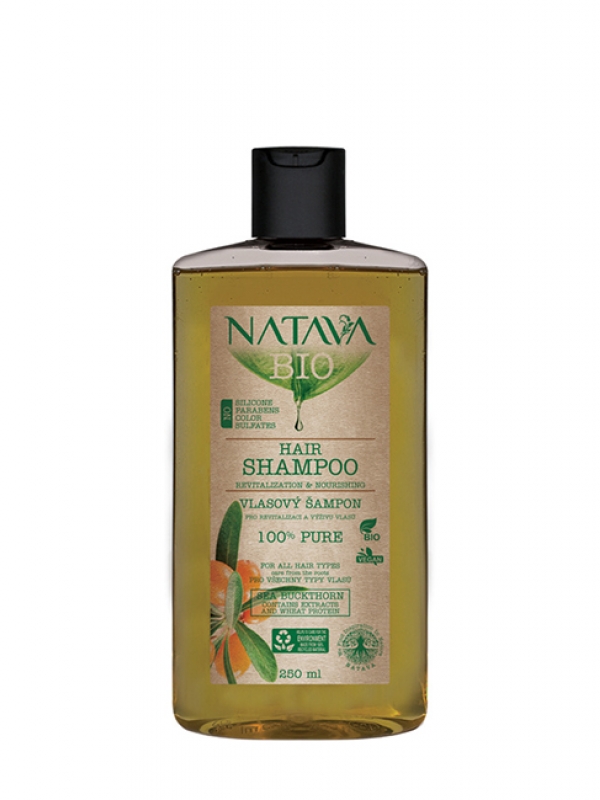 Rakytníkový šampón - výživa vlasov NATAVA 250 ml