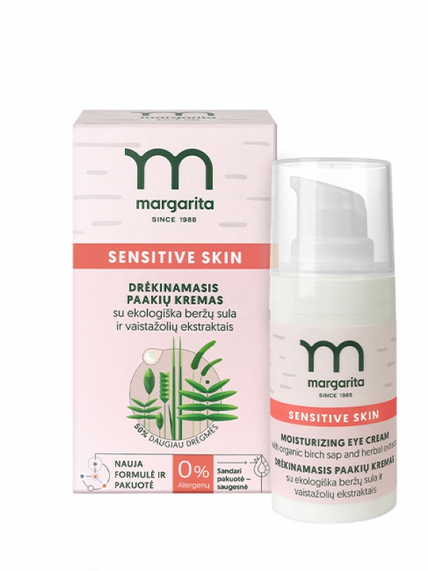 Hydratačný očný krém Sensitive Margarita 15 ml