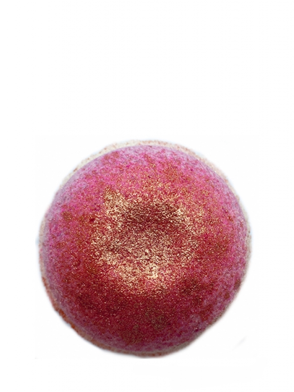 Šumivá guľa do kúpeľa Raspberry Splash BLOOMBEE 90 g