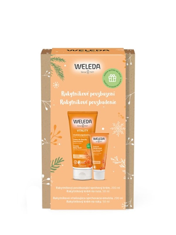 Rakytníkové povzbudenie - set WELEDA 200+50 ml